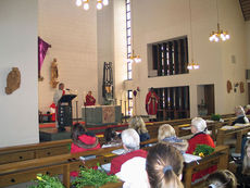 Palmsonntag in Heilig Kreuz